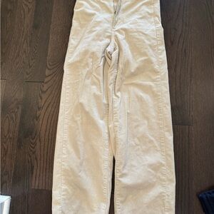 Everlane Light Tan Corduroy Pants